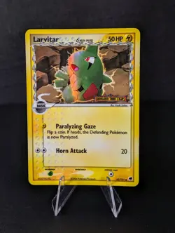 Larvitar - 52/101 - Reverse Holo - EX Dragon Frontiers Pokemon TCG - Image 1