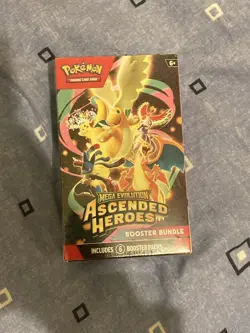 6x Pokemon TCG: Mega Evolution Ascended Heroes Booster Bundle (6 Booster Packs) - Image 2