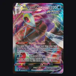 Inteleon VMAX 079/264 Fusion Strike Holo Rare VMAX Pokemon TCG NM - Image 1
