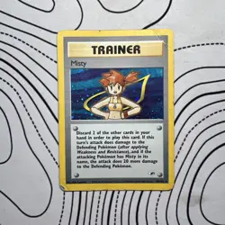 Pokemon TCG Gym Heroes Misty Holo 18/132 HP - Image 1