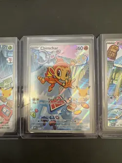 Chimchar, Piplup, Turtwig Pokemon 30th Anniversary First Partner Set of 3 Promo - Image 3