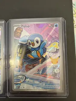 Chimchar, Piplup, Turtwig Pokemon 30th Anniversary First Partner Set of 3 Promo - Image 4