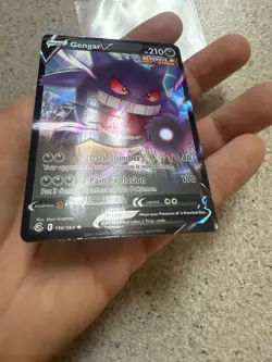 Pokemon Gengar V Ultra Rare SWSH08: Fusion Strike 156/264 NM #2 - Image 3