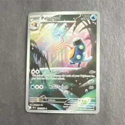 Pokemon TCG Palpitoad Illustration Rare Holo Sv: Black Bolt #104/086 English - Image 1
