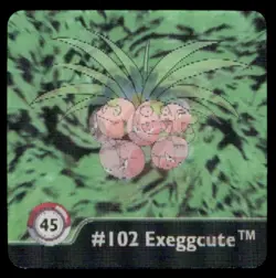 Artbox Pokemon Action Flipz Series One (1999) 102 Exeggcute/103 Exeggutor No.45 - Image 1