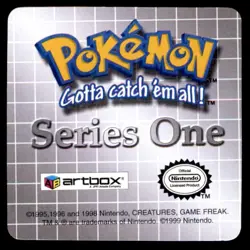 Artbox Pokemon Action Flipz Series One (1999) #46 Paras / #47 Parasect No. 19 - Image 2