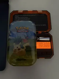 Pokemon Ascended Heroes Mini Tin - 103g VERY HEAVY 🔥Possible GOD PACK🔥 - Image 1
