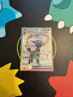Pokemon TCG Umbreon EX SVP 176 Full Art Rare Holo Black Star Promo - Image 1