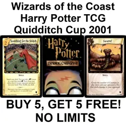 Wizards of the Coast Harry Potter TCG Quidditch Cup 2001 Expansion Cards - Image 1