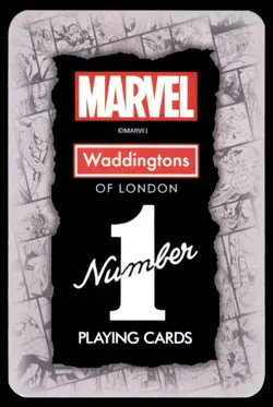 Marvel Universe Amazing Spiderman Waddington Playing Card 2024 Ace of Spades - Image 2