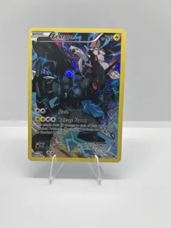 Pokemon TCG Zekrom Black Star Promo Full Art Holo Card XY76 - Image 1