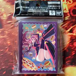 ONE PIECE Card Game SLEEVE AUTHORIZED RETAILERS EDITION vol.5 Jewelry Bonney JPN - Image 1