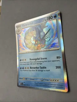Pokemon TCG * SV Paldea Evolved * 43/193 Gyarados HOLO RARE * NM - Image 2