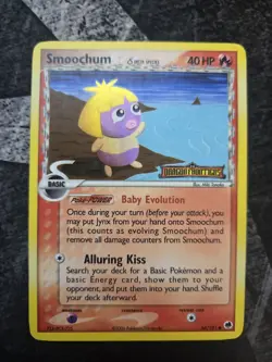 Smoochum 64/101 Dragon Fronteir Stamped Holo Light Play LP Pokemon DNA GAMES - Image 1