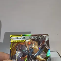 Pokemon Lucario & Melmetal GX TAG TEAM Ultra Rare Holo 120/214 260 HP - Image 5