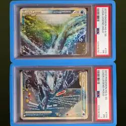 PSA 1 SEQUENTIAL LUGIA LEGEND SET 113 114/123 HGSS UNDAUNTED 2010 HOLO POKEMON - Image 1