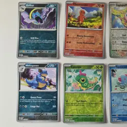 Pokemon 151 Reverse Holo Lot of 8: Incl: Charmander Jigglypuff Slowbro - Image 2