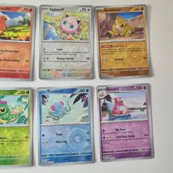 Pokemon 151 Reverse Holo Lot of 8: Incl: Charmander Jigglypuff Slowbro - Image 3