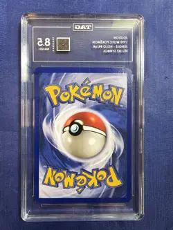 Jolteon Holo Pokemon Jungle Error No Set Symbol TAG 8.5 Near Mint + Graded 1999 - Image 3