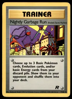 Pokemon WOTC Team Rocket 2000 Nightly Garbage Run No. 77 - Image 1