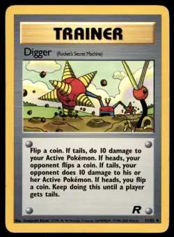 Pokemon WOTC Team Rocket 2000 Digger No. 75 - Image 1