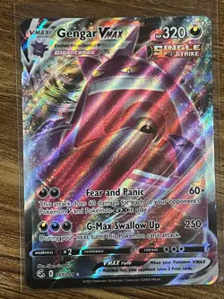 Pokemon Gengar VMAX 157/264 Swsh08: Fusion Strike - Image 1
