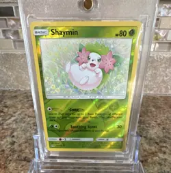 Pokemon TCG Shaymin 15/156 SM-Ultra Prism Basic Rare Reverse Holo 80 HP - Image 1