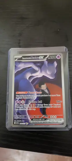 Team Rocket's Mewtwo EX #281 Pokemon Ascended Heros - Image 2