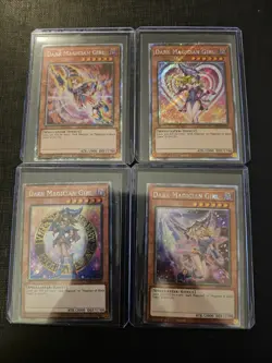 Dark Magician Girl Complete Art Set Quarter Century Alt Art Secret NM YuGiOh - Image 2