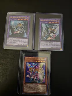 Dark Magician Girl Complete Art Set Quarter Century Alt Art Secret NM YuGiOh - Image 4