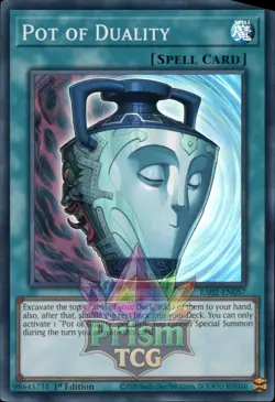1st ed Pot of Duality super rare RA02-EN057 Yugioh - Image 1