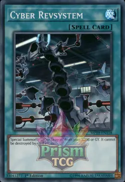 1st ed Cyber Revsystem super rare MP19-EN118 Yugioh - Image 1