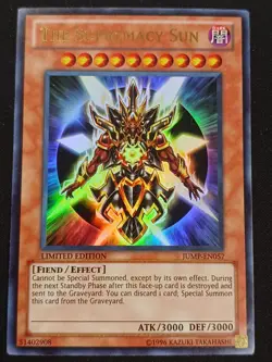 The Supremacy Sun JUMP-EN057 Ultra Limited Edition EN EX YUGIOH - Image 1