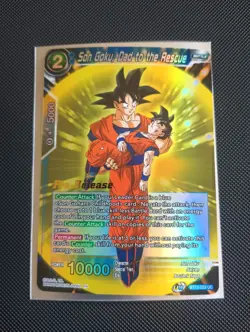 PreRelease Son Goku, Dad to the Rescue BT13-035 Dragon Ball Super Card CCG - Image 1