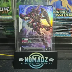 Gundam TCG GD01 Justice Gundam GD01-066 LR Holo Foil Card NM - Image 1