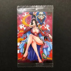 PREORDER Boa Hancock No.10 R SEALED Japanese One Piece Wafer Card Holo - Image 1