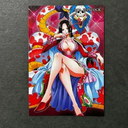 S6273 Very Rare Boa Hancock R No.10 Japanese One Piece Wafer Card A22 - Image 1