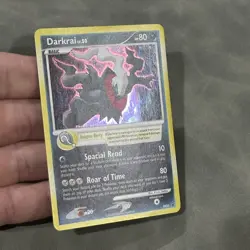 Darkrai DP24 - Black Star Promo Pokemon Card Cosmos Holo Rare MP - Image 2