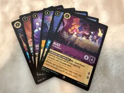 Disney Lorcana TCG Card Lot 55 Cards - All Super Rare - Image 2
