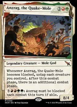 Anzrag, the Quake-Mole * Showcase Dossier FOIL * - MKM Murders at Karlov Manor - Image 1