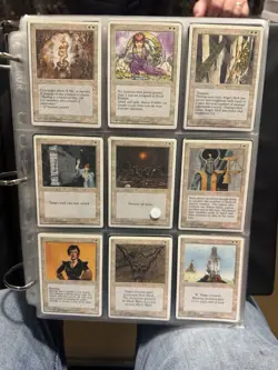 Fourth Edition 4th Full Set MTG Magic the Gathering 378/378 Inglese NM Ing - Image 3