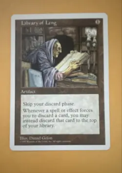Library of Leng MTG Core Set 5th Edition Regular - Image 1