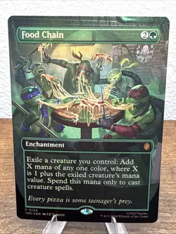 Food Chain (Borderless) Commander: Teenage Mutant Ninja Turtles Foil - Image 1
