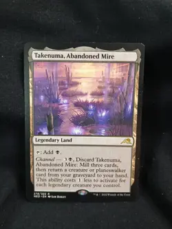 Takenuma, Abandoned Mire - MTG Kamigawa: Neon Dynasty (NEO) - Rare - NM - Image 1