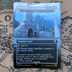 Mtg White Tower of Ecthelion Borderless Foil - Image 1