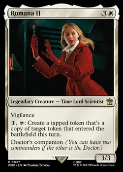 4x Romana II ~ Near Mint Universes Beyond: Doctor Who MTG Magic x4 4 UltimateMTG - Image 1