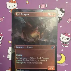 Red Dragon (Borderless) Adventures in the Forgotten Realms Foil NM - Image 5