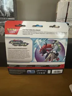 Pokemon TCG Scarlet & Violet—Journey Together Booster 3 Pack w/ Scrafty Promo - Image 2