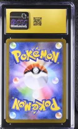Pokemon Japanese Jolteon 135/165 SV2a 151 Master Ball Reverse CGC PRISTINE 10 - Image 2