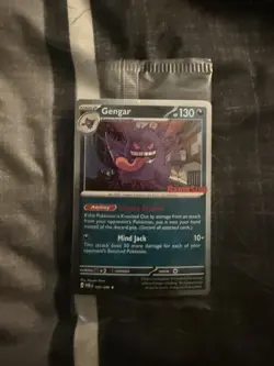 Gengar 050/088 Gamestop Stamped Promo - Pokemon TCG: Perfect Order - SEALED - Image 1